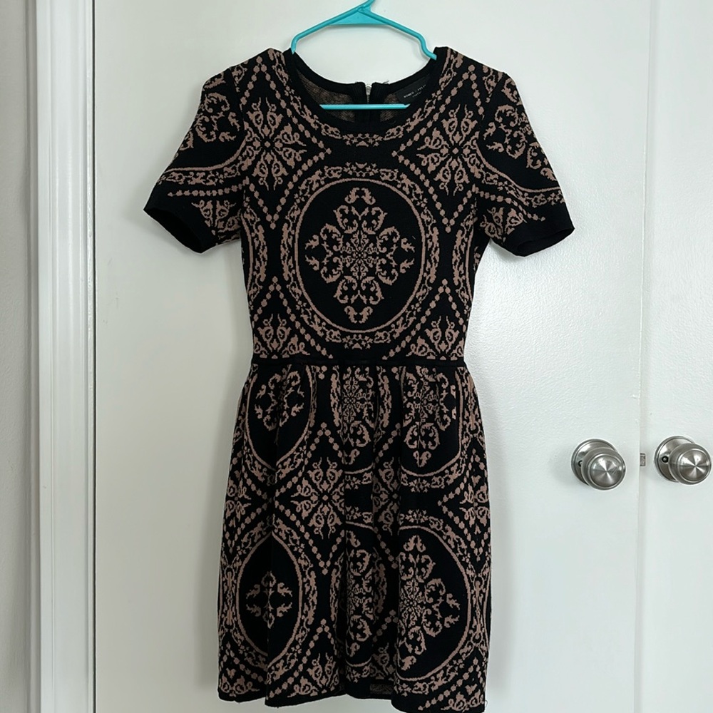 Black and Tan dress